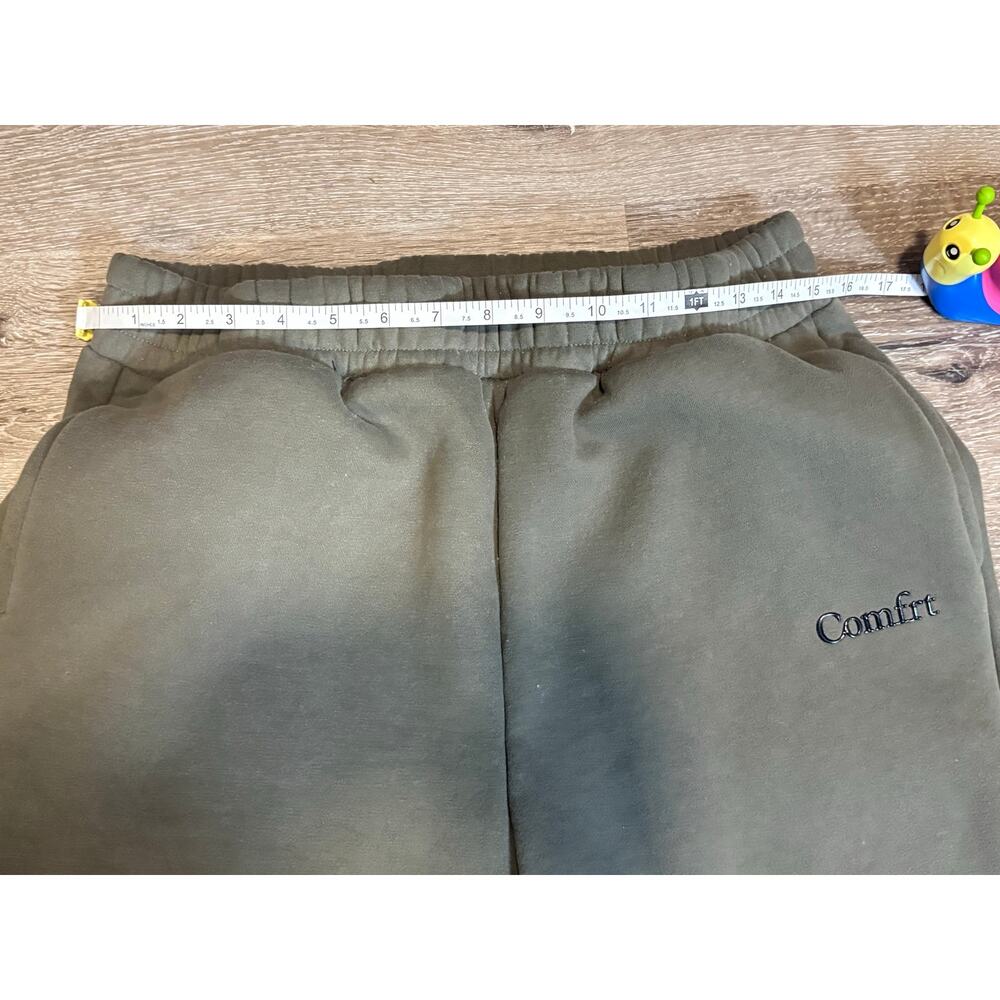 NEW Unisex Large Cloud Comfrt Millstone Green Sweatpants - Picture 3 of 5